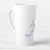 Fußballspieler Milchtasse (Linke Ecke)