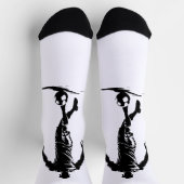 Fußballspieler mit Ball Socken (Oben)