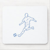 Fußballspieler Mousepad (Vorne)