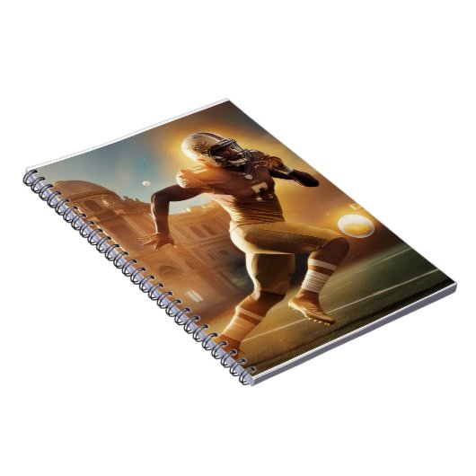 Fußballspieler Notizblock (Rechte Seite)