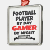 Fußballspieler Ornament Aus Metall (Links)