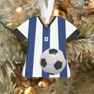 Fußballspieler Personalisiert Ornament