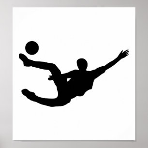 Fußballspieler Poster