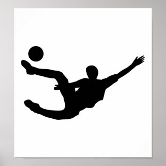 Fußballspieler Poster