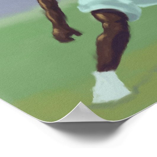 Fußballspieler, Poster (Ecke)
