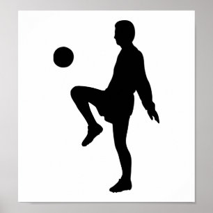 Fußballspieler Poster