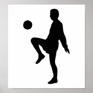 Fußballspieler Poster