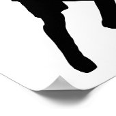 Fußballspieler Poster (Ecke)