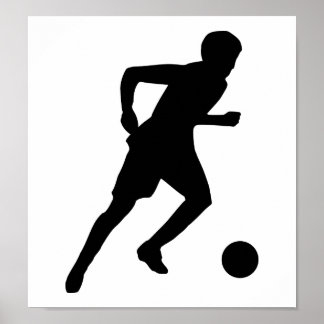 Fußballspieler Poster