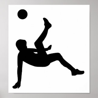 Fußballspieler Poster