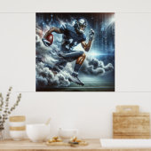 Fußballspieler Poster (Küche)