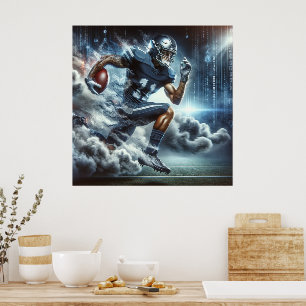 Fußballspieler Poster