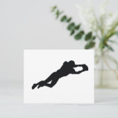 Fußballspieler Postkarte (Stehend Vorderseite)