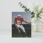 Fußballspieler Postkarte (Stehend Vorderseite)