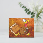 Fußballspieler Postkarte (Stehend Vorderseite)