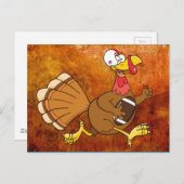 Fußballspieler Postkarte (Vorne/Hinten)