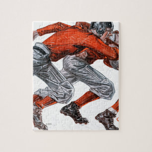 Fußballspieler Puzzle