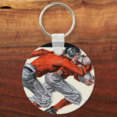 Fußballspieler Schlüsselanhänger (Vorderseite)