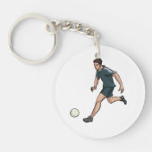 Fußballspieler Schlüsselanhänger (Vorderseite)