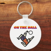 Fußballspieler Schlüsselanhänger (Vorderseite)