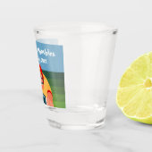 Fußballspieler Super Fan Game Day Schnapsglas (Rechts)