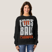 Fußballspieler Sweatshirt (Vorne ganz)