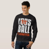 Fußballspieler Sweatshirt (Vorne ganz)