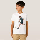 Fußballspieler T-Shirt (Vorne ganz)