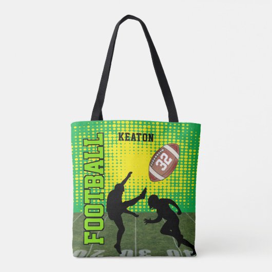 Fußballspieler Tasche (Rückseite)