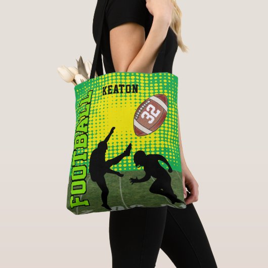 Fußballspieler Tasche (Von Nahem)