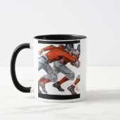 Fußballspieler Tasse (Links)