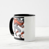 Fußballspieler Tasse (Vorderseite Links)
