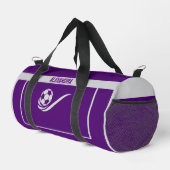 Fußballspieler, Team, Geburtstagsgeschenk Duffle Bag (Rechte Ecke)