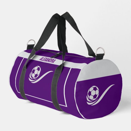 Fußballspieler, Team, Geburtstagsgeschenk Duffle Bag (Linke Seite)