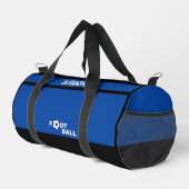 Fußballspieler, Team, Geburtstagsgeschenk Duffle Bag (Rechte Ecke)