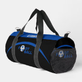 Fußballspieler, Team, Geburtstagsgeschenk Duffle T Bag (Rechte Ecke)