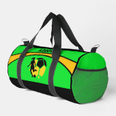 Fußballspieler, Team, Geburtstagsgeschenk Duffle T Bag (Rechte Ecke)