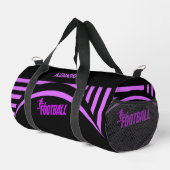 Fußballspieler, Team, Geburtstagsgeschenk Duffle T Bag (Rechte Ecke)