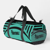 Fußballspieler, Team, Geburtstagsgeschenk Duffle T Bag (Rechte Ecke)