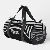 Fußballspieler, Team, Geburtstagsgeschenk Duffle T Bag (Rechte Ecke)