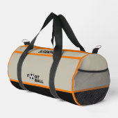 Fußballspieler, Team, Geburtstagsgeschenk Duffle T Bag (Rechte Ecke)