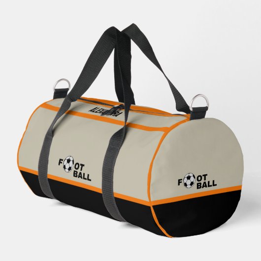 Fußballspieler, Team, Geburtstagsgeschenk Duffle T Bag (Linke Seite)