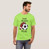 Fußballspieler Trainer  T-Shirt (Vorne ganz)