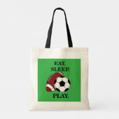 Fußballspieler Trainer  Tragetasche (Rückseite)