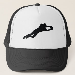 Fußballspieler Truckerkappe