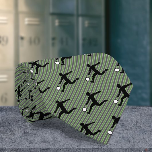 Fußballspieler - UK Football - Diagonal Stripes Krawatte