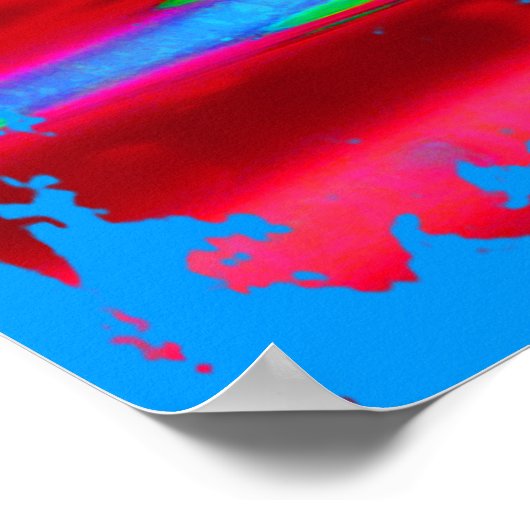 Fußballspieler und Radikalschleier Poster (Ecke)