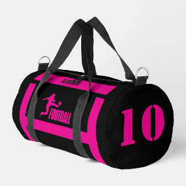 Fußballspielerin, Geburtstagsgeschenk, Fußballmann Duffle Bag