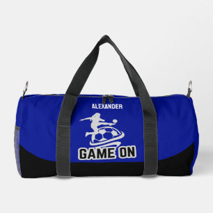 Fußballspielerin, Geburtstagsgeschenk, Fußballmann Duffle Bag