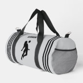 Fußballspielerin, Geburtstagsgeschenk, Team Duffle Bag (Rechte Ecke)